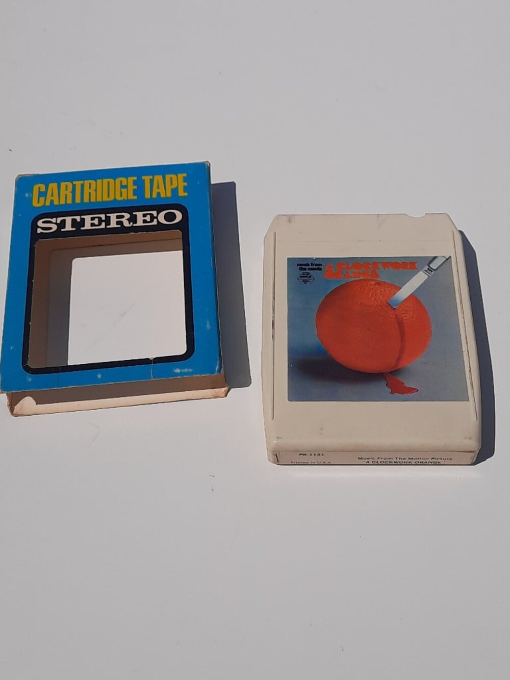 Vintage A Clockwork Orange Soundtrack  8 Track Tape Untested